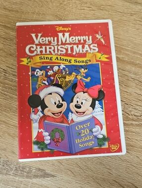 Disney Very Merry Christmas Sing Along Songs DVD - Red, Blue